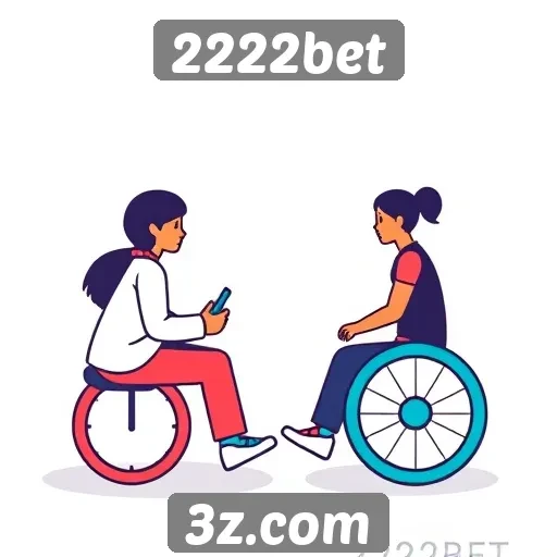 Acessibilidade e usabilidade do site 2222bet
