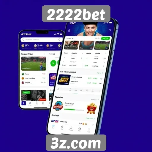 Plataforma 2222bet apresenta novo design e funcionalidades