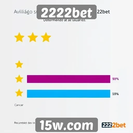 Suporte ao cliente da 2222bet avaliado